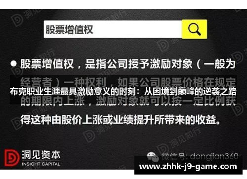 布克职业生涯最具激励意义的时刻：从困境到巅峰的逆袭之路